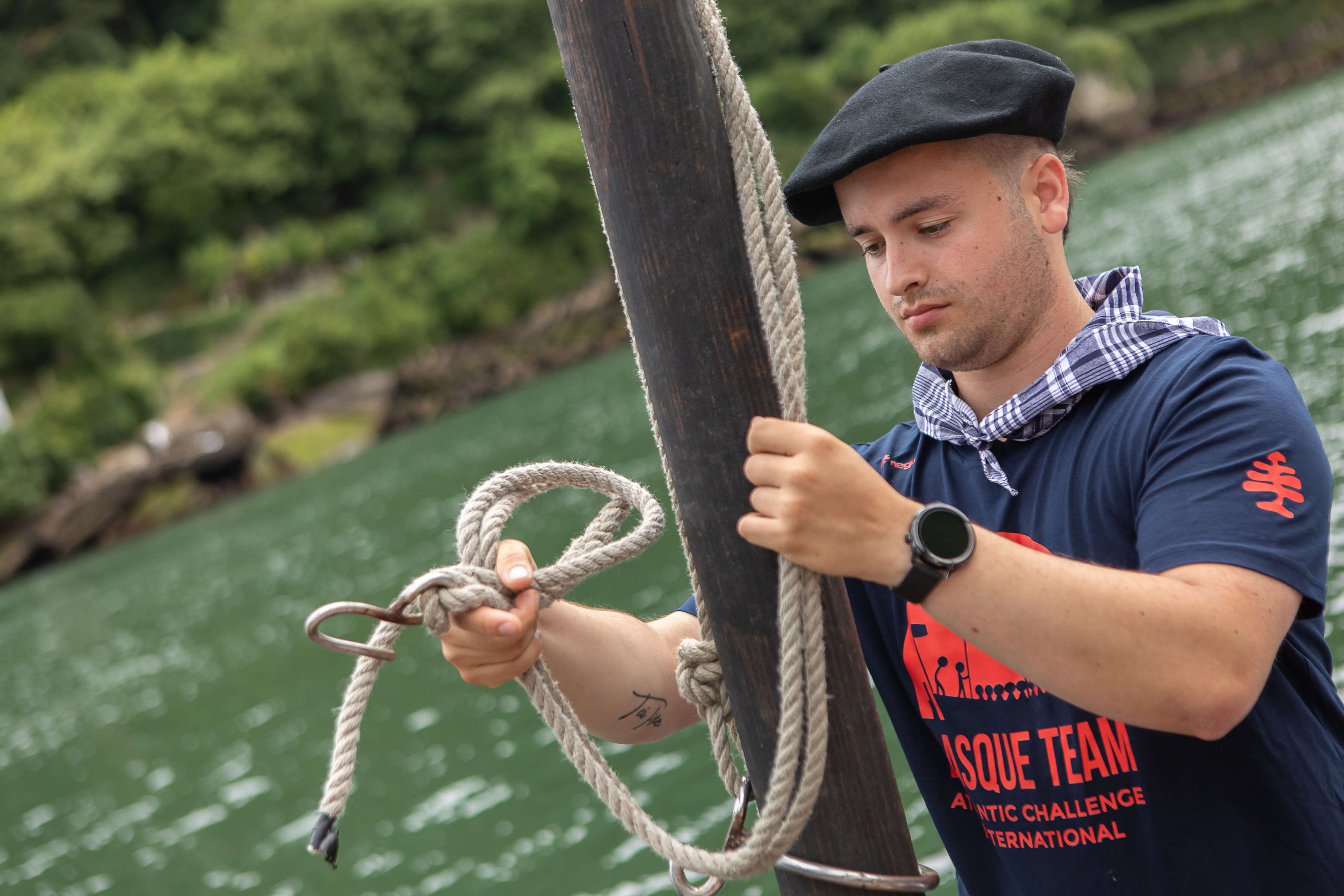 Negua equipa al ACI Basque Team en el Atlantic Challenge International
